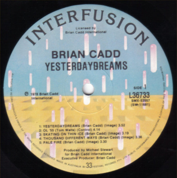 Brian Cadd - Yesterdaydreams Vinyl LP (Used)