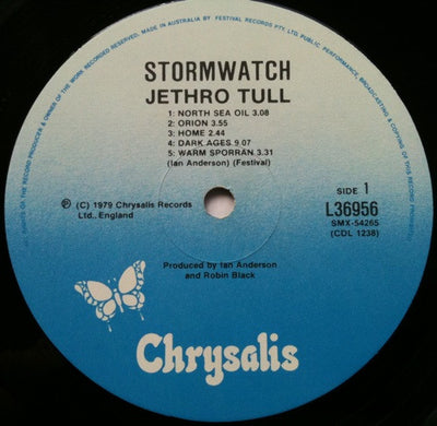 Jethro Tull - Stormwatch Vinyl LP (Used)