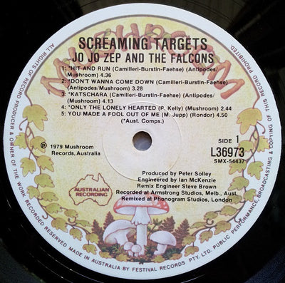 Jo Jo Zep And The Falcons - Screaming Targets Vinyl LP (Used)
