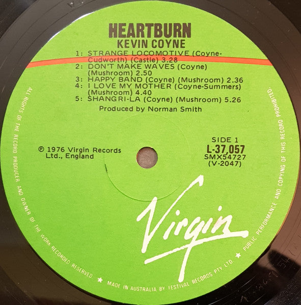 Kevin Coyne - Heartburn Vinyl LP (Used)