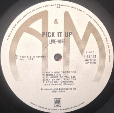 Live Wire - Pick It Up Vinyl LP (Used)