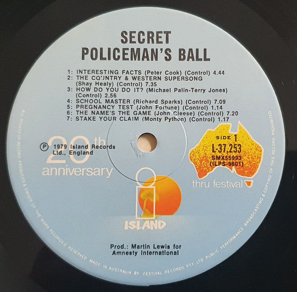 Various Artists - The Secret Policeman's Ball Reissue Vinyl LP (Used)