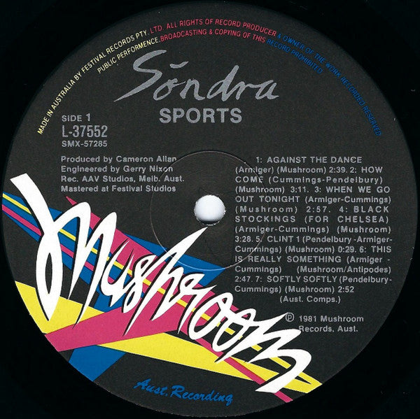 Sports - Sondra Vinyl LP (Used)