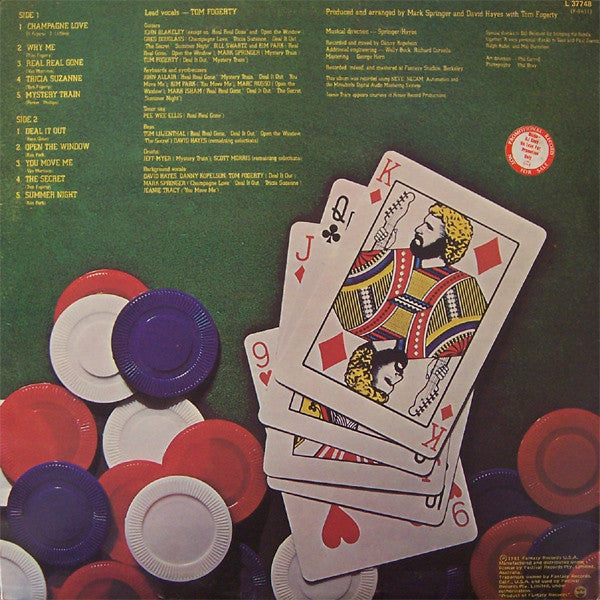 Tom Fogerty - Deal It Out Vinyl LP (Used)