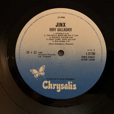 Rory Gallagher - Jinx Vinyl LP (Used)