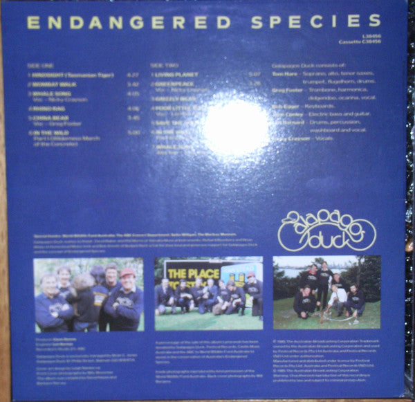 Galapagos Duck - Endangered Species Vinyl LP (Used)