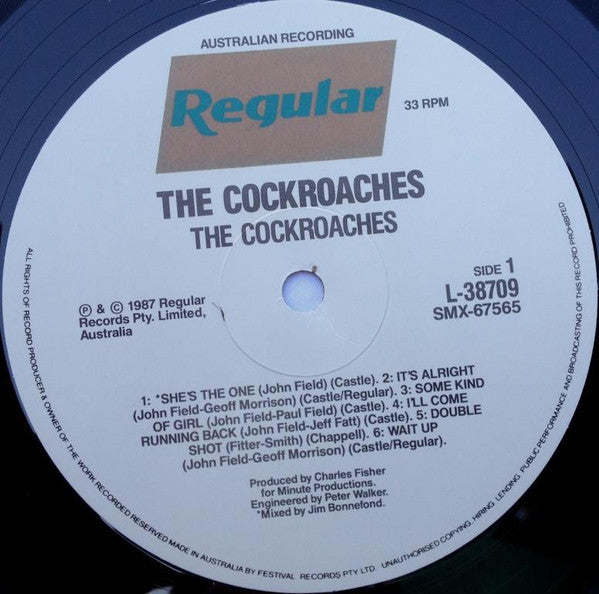Cockroaches - The Cockroaches Vinyl LP (Used)