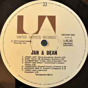 Jan & Dean - Jan & Dean Anthology Album Gatefold Vinyl 2LP (Used)