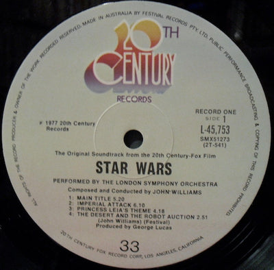 Soundtrack - Star Wars Vinyl 2LP (Used)