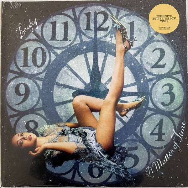 Laufey - A Matter Of Time Spring Edition Butter Yellow Coloured Vinyl LP + 7" Vinyl Single (Used)
