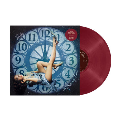 Laufey - A Matter Of Time Indie Exclusive Autumn Edition Rouge Coloured Vinyl LP