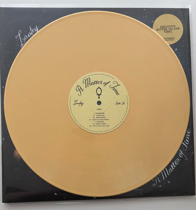 Laufey - A Matter Of Time Spring Edition Butter Yellow Coloured Vinyl LP + 7" Vinyl Single (Used)