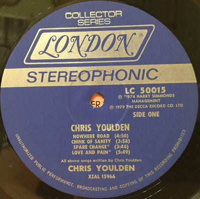 Chris Youlden - A British Blues Legend Vinyl LP (Used)