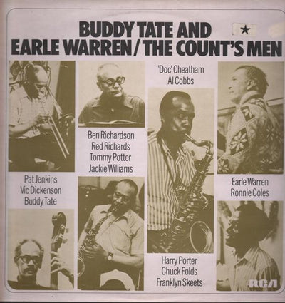 Buddy Tate & Earle Warren - Count's Men Vinyl LP (Used)