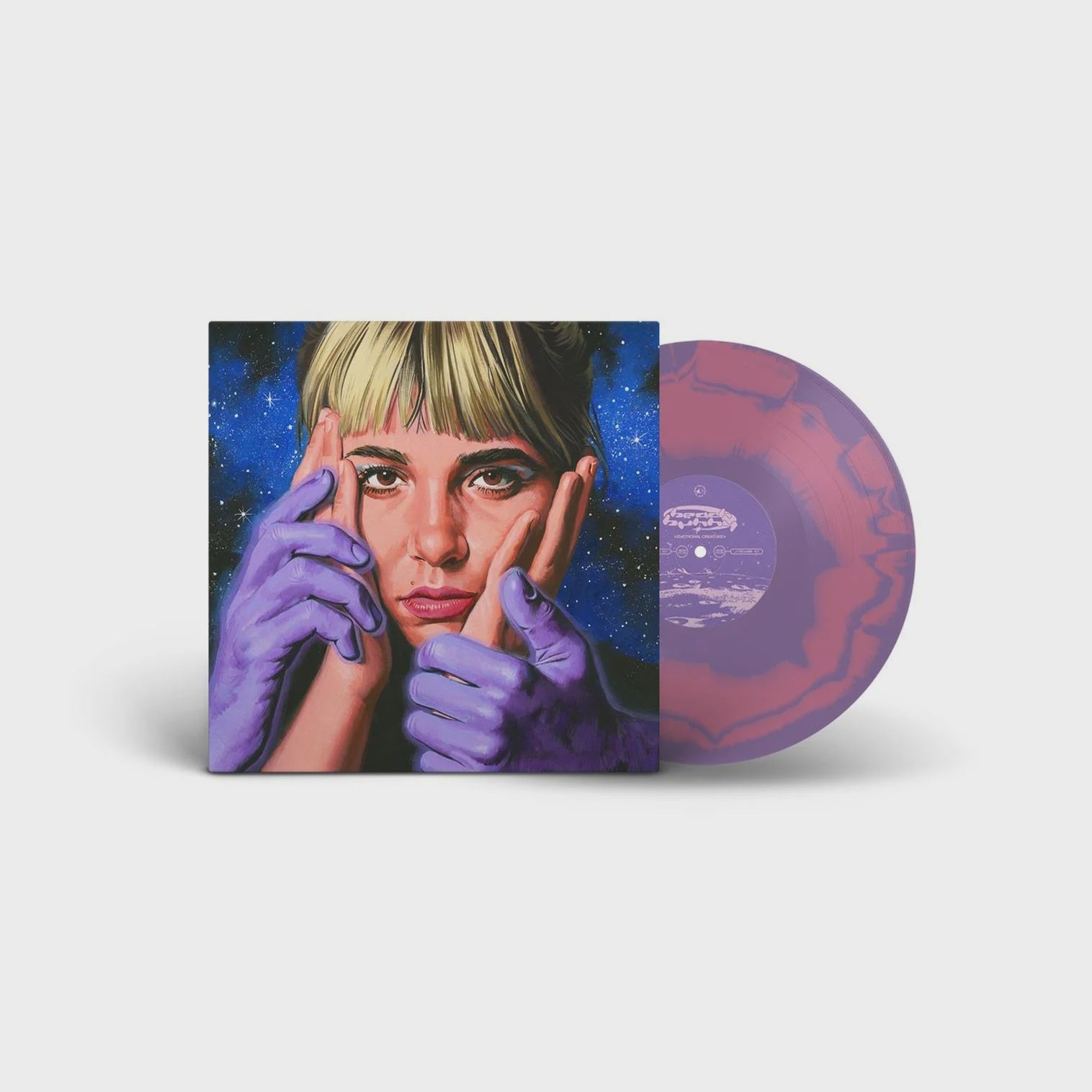 Beach Bunny - Emotional Creature Pink / Purple Coloured Vinyl LP