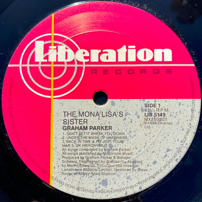Graham Parker - The Mona Lisa's Sister Vinyl LP (Used)