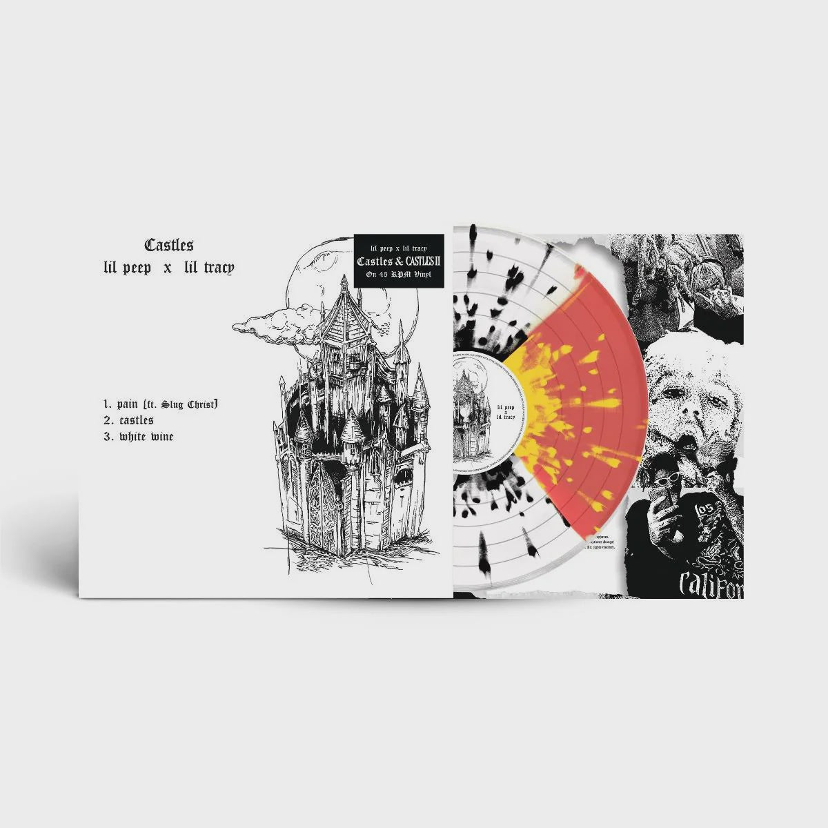 Lil Peep - CASTLES I & II Butterfly Effect Coloured Vinyl LP