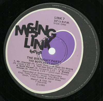 Boys Next Door - The Birthday Party Vinyl LP (Used)