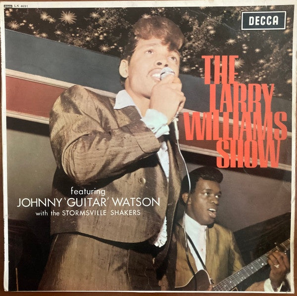 Larry Williams & Johnny 'Guitar' Watson With Stormsville Shakers - The Larry Williams Show Featuring Johnny 'Guitar' Watson With The Stormsville Shakers Vinyl LP (Used)