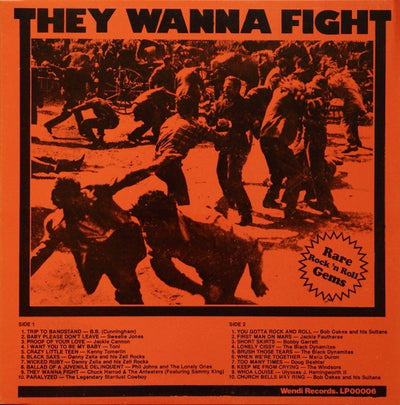 Various Artists - They Wanna Fight Vinyl LP (Used)