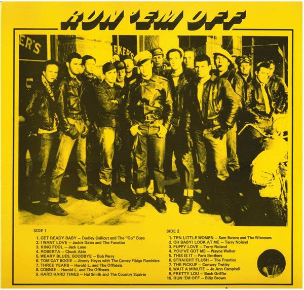 Various Artists - Run 'Em Off Reissue Vinyl LP (Used)