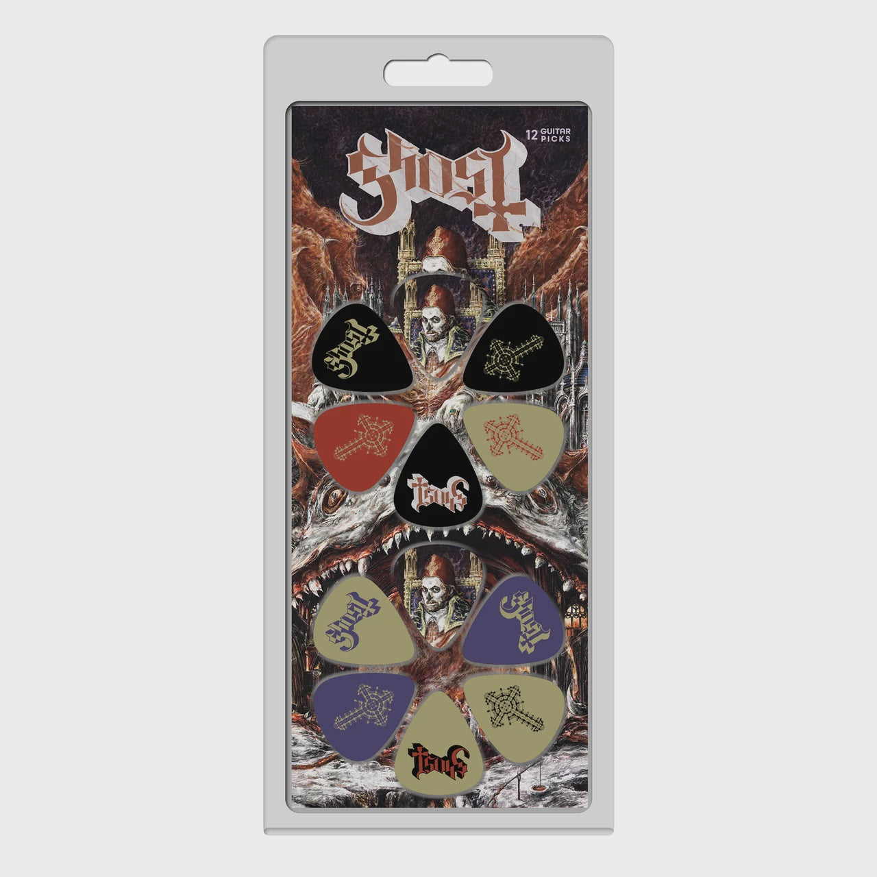 Ghost - Logos 12-Pack Plectrum Pack