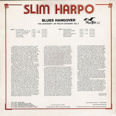Slim Harpo - Blues Hangover Vinyl LP (Used)