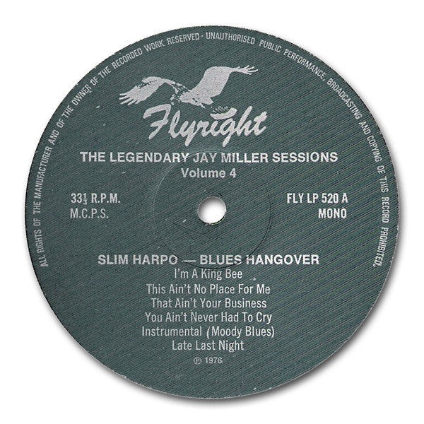 Slim Harpo - Blues Hangover Vinyl LP (Used)