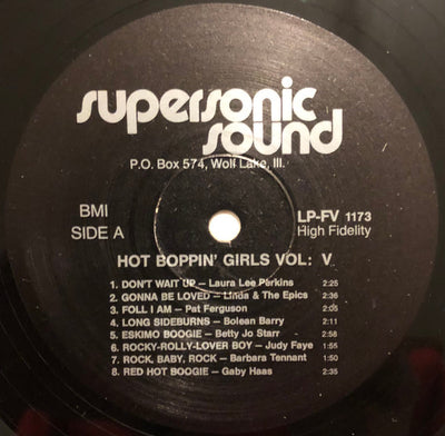 Various Artists - Hot Boppin' Girls Vol. V Vinyl LP (Used)
