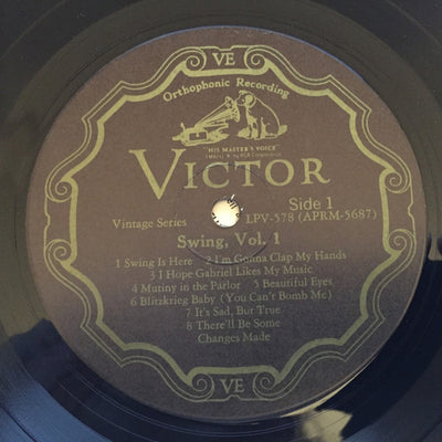 Various Artists - Swing Vol.1 Gatefold Vinyl LP (Used)