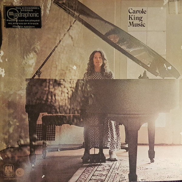 Carole King - Music Quadraphonic Vinyl LP (Used)