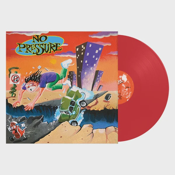 No Pressure - No Pressure Limited Edition Transparent Red Coloured Vinyl LP