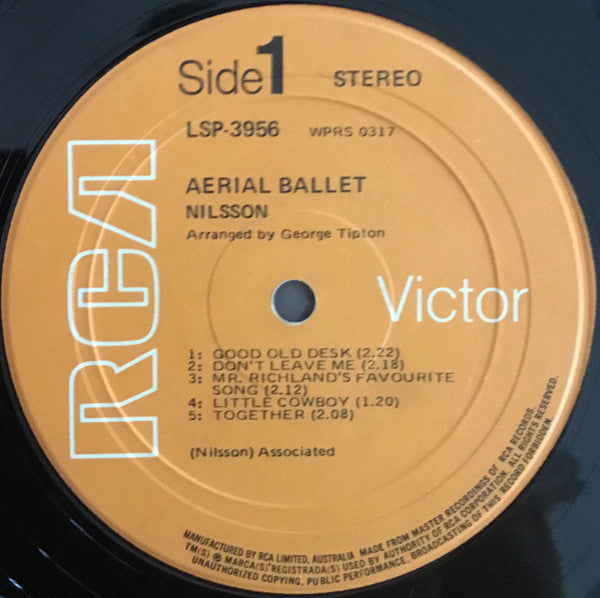 Nilsson - Aerial Ballet Vinyl LP (Used)