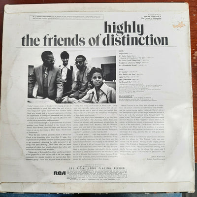 Friends Of Distinction - Highly Distinct Vinyl LP (Used)