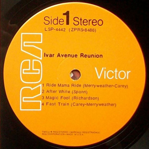 Ivar Avenue Reunion - Ivar Avenue Reunion Vinyl LP (Used)