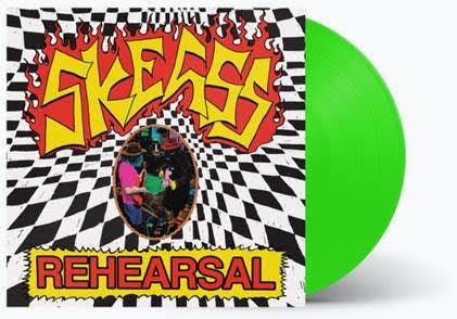 Skegss - Rehearsal 140g Fluro Green Coloured LP Vinyl LP