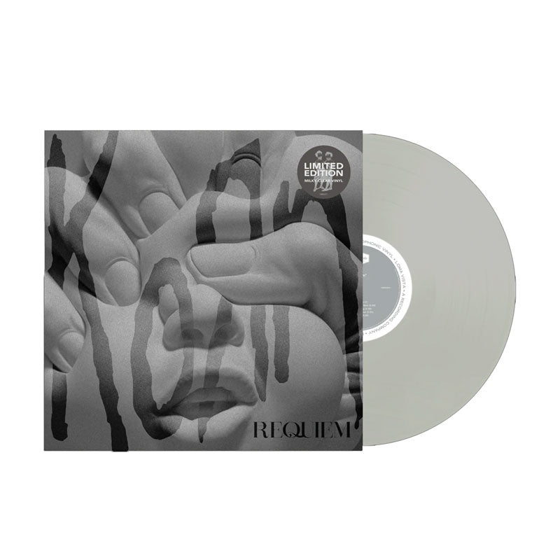 Korn - Requiem Limited Edition Milky Clear Coloured Vinyl LP
