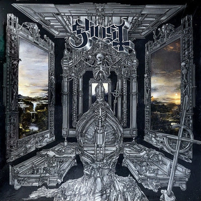 Ghost - Skeletá Clear/Orchid/Black Splatter Coloured Vinyl LP (Used)