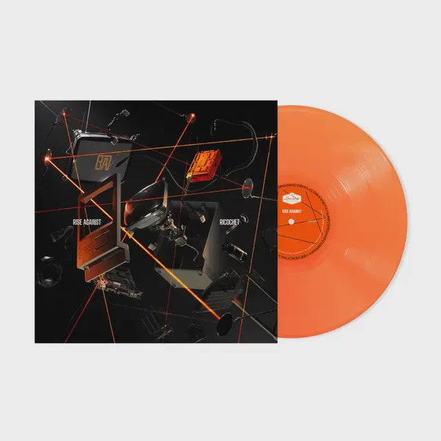 Rise Against - Ricochet Indie Exclusive Neon Orange Coloured Vinyl LP