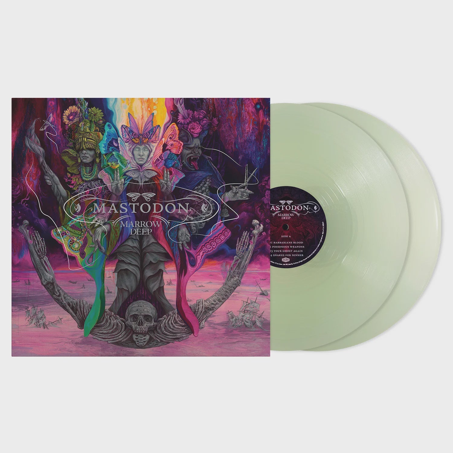 Mastodon - Marrow Deep Indie Exclusive Coke Bottle Coloured Vinyl 2LP