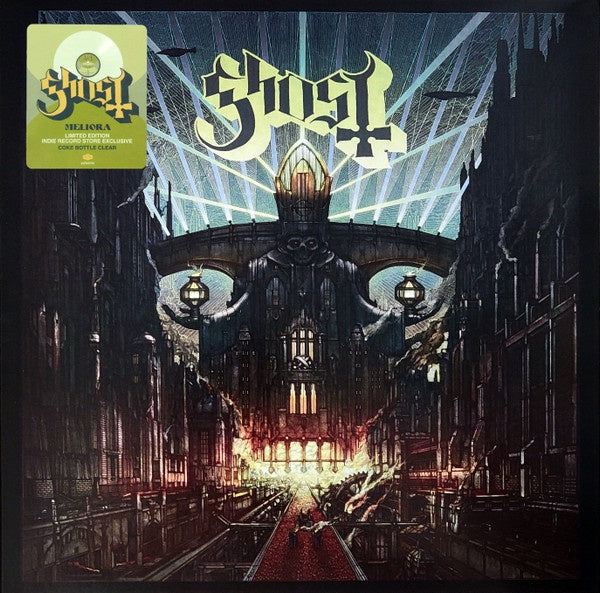 Ghost - Meliora Limited Edition Coke Bottle Clear Coloured Vinyl LP (Used)