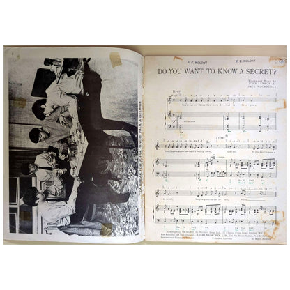 Beatles - 1963 Fabulous Liverpool Sound Album Tablature Sheet Music Songbook