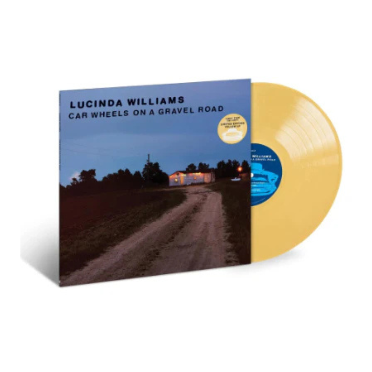 Lucinda Williams - Car Wheels On A Gravel Road Yellow Coloured Vinyl LP