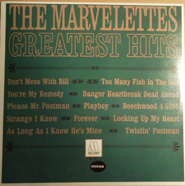 Marvelettes - Greatest Hits Vinyl LP (Used)