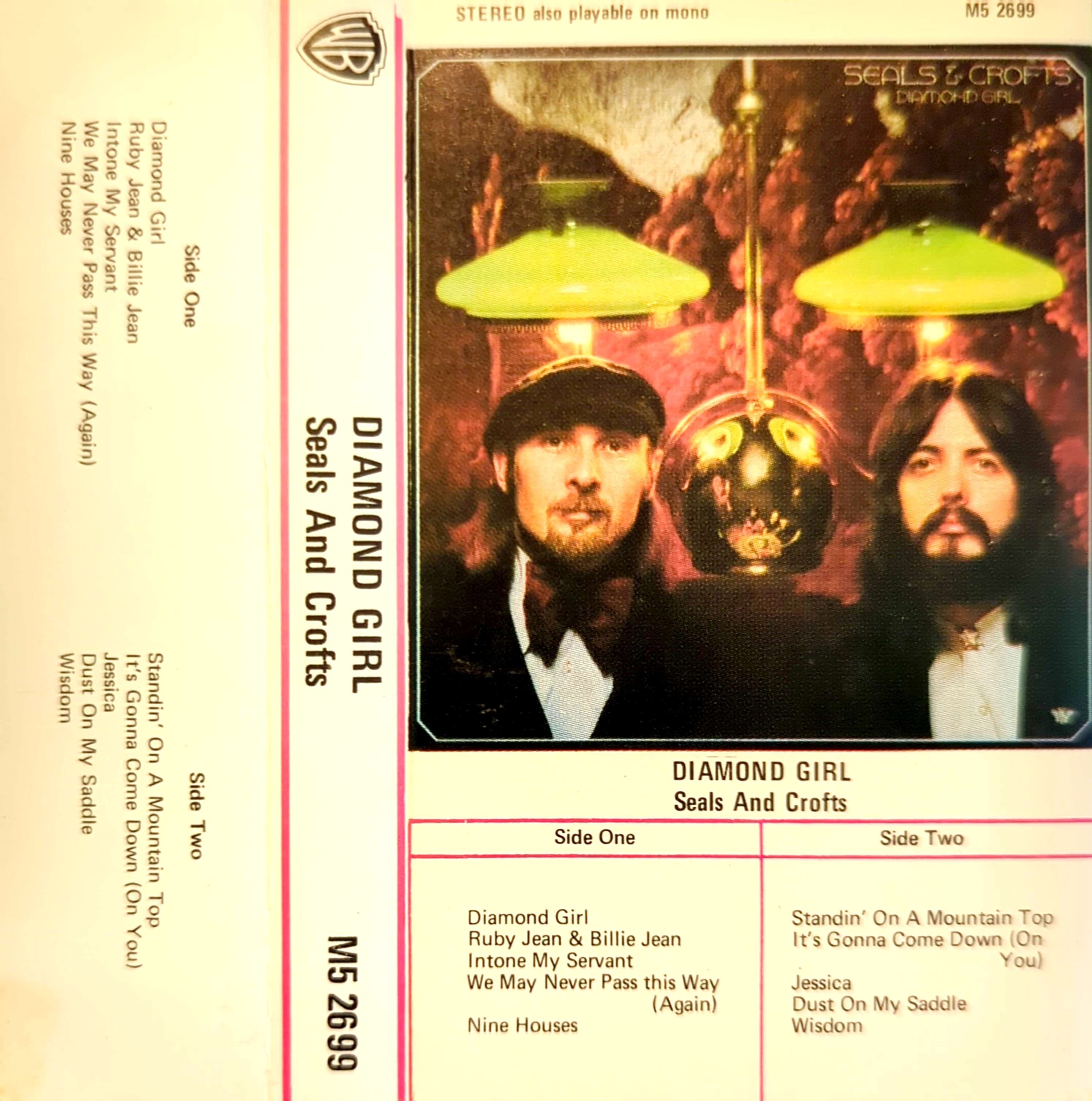 Seals & Crofts - Diamond Girl Cassette Tape
