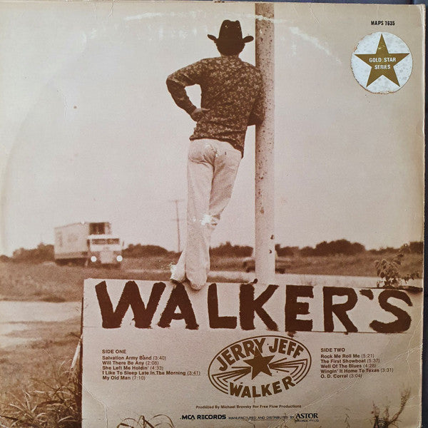 Jerry Jeff Walker - Walker's Collectibles Vinyl LP (Used)