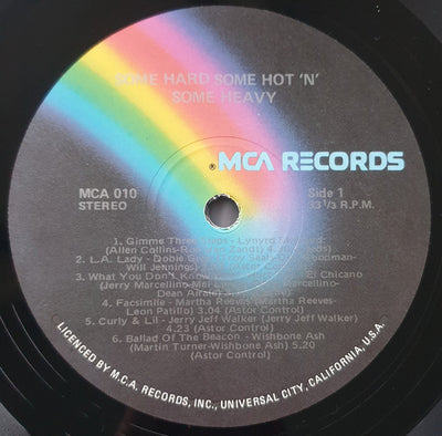 Various Artists - Some Hard, Some Hot 'N' Some Heavy Vinyl LP (Used)
