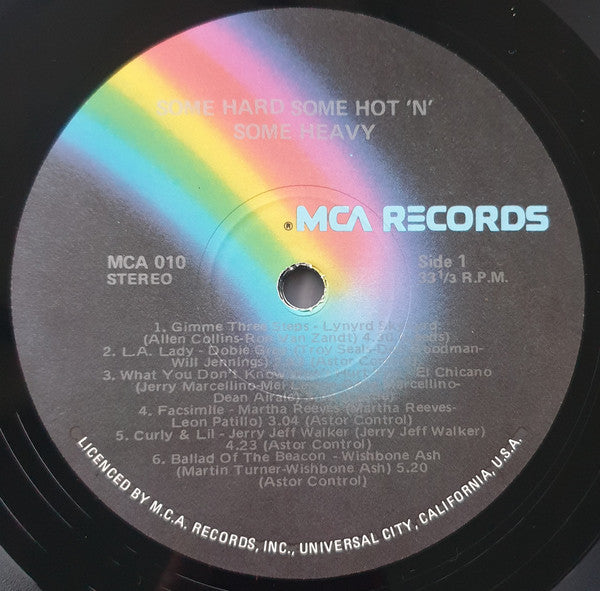 Various Artists - Some Hard, Some Hot 'N' Some Heavy Vinyl LP (Used)