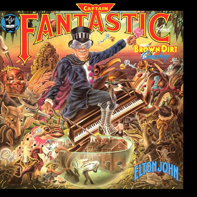 Elton John - Captain Fantastic And The Brown Dirt Cowboy Vinyl LP (Used)