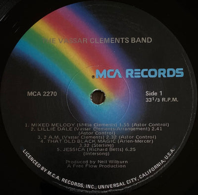 Vassar Clements Band - Vassar Clements Band Vinyl LP (Used)